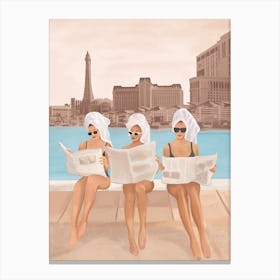 Hotel Morning Canvas Print