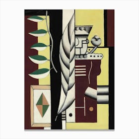 Fernand Léger Nature Morte Au Roi De Cartes (1927) Canvas Print