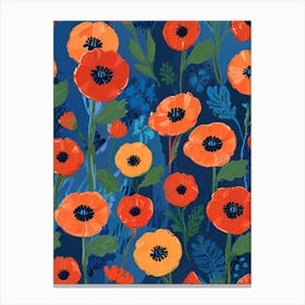 Poppies 9 Canvas Print