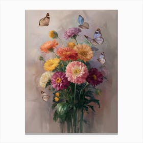 Flowers In A Vase 66 Canvas Print