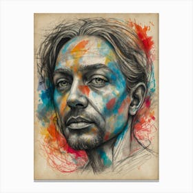 Portrait Of A Man Canvas Print
