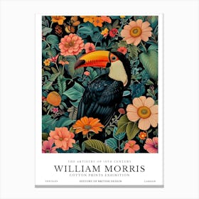 William Morris Exhibitions Birds Series 76 Canvas Print