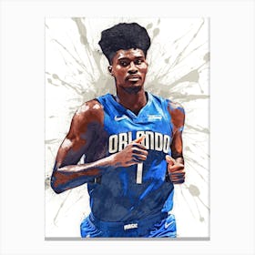 Jonathan Isaac Orlando Magic Canvas Print