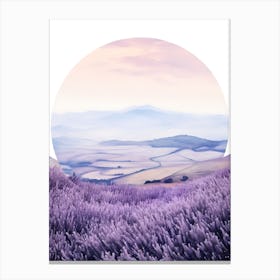 Lavender Field Canvas Print Canvas Print