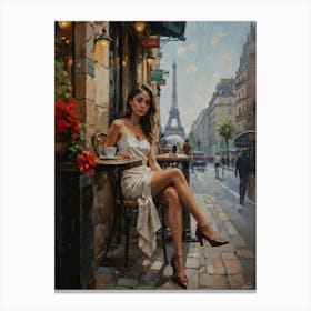 Paris Cafe 7 30x40in 9000x12000px 18mb Canvas Print