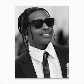 Asap Rocky Attends The 2023 Met Gala Celebrating Karl Lagerfeld Canvas Print