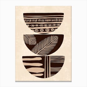 African Art Canvas Print