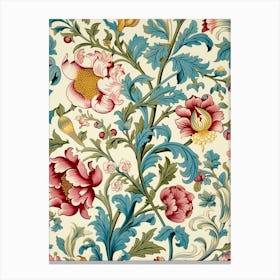 Floral Wallpaper 22 Canvas Print