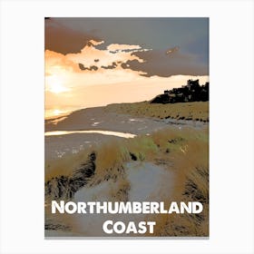 Northumberland Coast, AONB, Area of Outstanding Natural Beauty, National Park, Nature, Countryside, Wall Print, Canvas Print