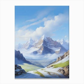 Mountain Landscape 1 Canvas Print