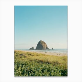 Cannon Beach on Film Canvas Print