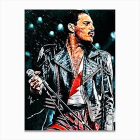 Freddie Mercury queen 3 Canvas Print