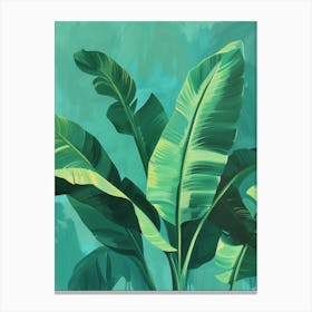 Banana Leaves 6 Canvas Print