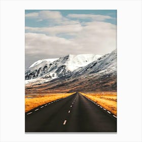 Road In Iceland Canvas Print