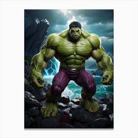 Incredible Hulk 9 Canvas Print