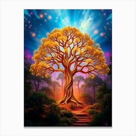 Tree Of Life 108 Canvas Print