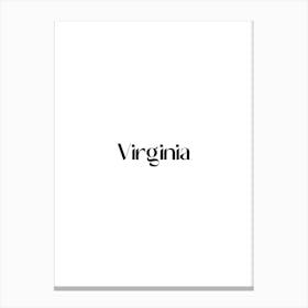 Virginia 1 Canvas Print