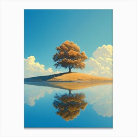 Lone Tree 1 Canvas Print