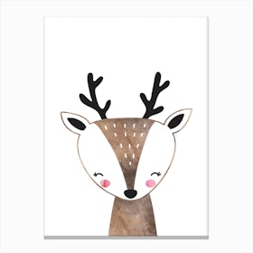 Brown Deer Canvas Print