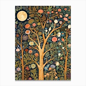 William Morris Tree Of Life 21 Canvas Print