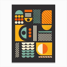 Bauhaus Inspired 2 Canvas Print