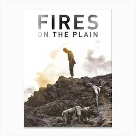 Fires On The Plain (1959) Canvas Print