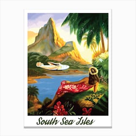 South Sea Isles Canvas Print