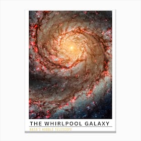 Whirpool Galaxy Canvas Print