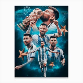 Lionel Messi Canvas Print