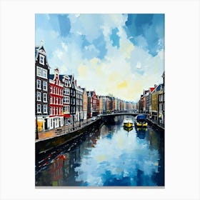 Amsterdam Canal 8 Canvas Print