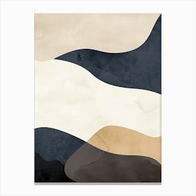 Drift Into Silence Minimalist Style Canvas Print