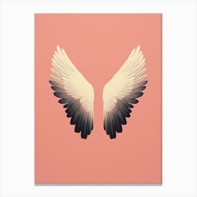 Wings Digital Minimalist3 Canvas Print