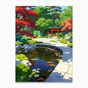 Japanese Garden 2 Canvas Print