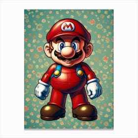 Mario Bros 8 Canvas Print