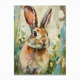 Mini Satan Rabbit Painting 4 Canvas Print