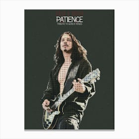 Chris Cornell Patience Tribute To Guns N Roses Canvas Print