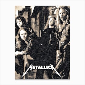 Metallica band 1 Leinwandbild