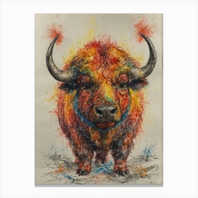 Bull! Canvas Print