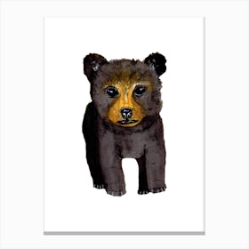 Bear Cub Canvas Print