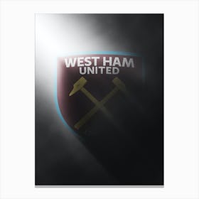 West Ham United Football Poster Canvas Print