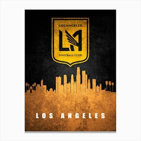 Lafc Logo x Skyline Canvas Print