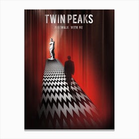 Twin Peaks Firewalk With Me Canvas Print