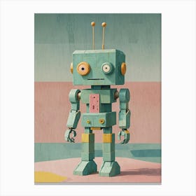 Mini Robot Canvas Print