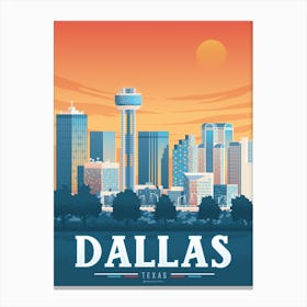 Dallas Texas Canvas Print