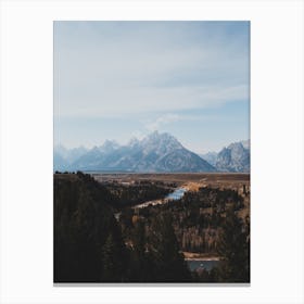 Grand Teton National Park Usa Ii Canvas Print