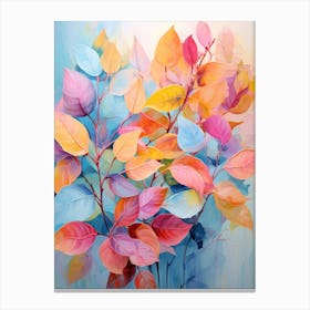 Colorful Leaves Canvas Print