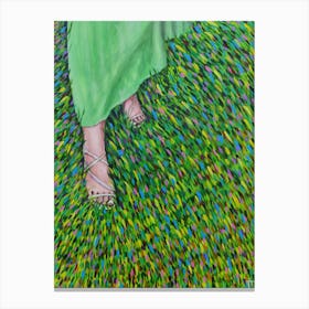 Green Grass Canvas Print
