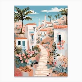 Ibiza Spain 10 Illustration Canvas Print