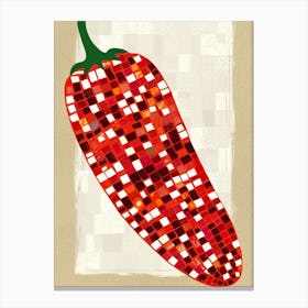 Red Chili Pepper 2 Canvas Print