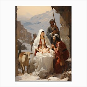 Nativity Scene 1 Canvas Print